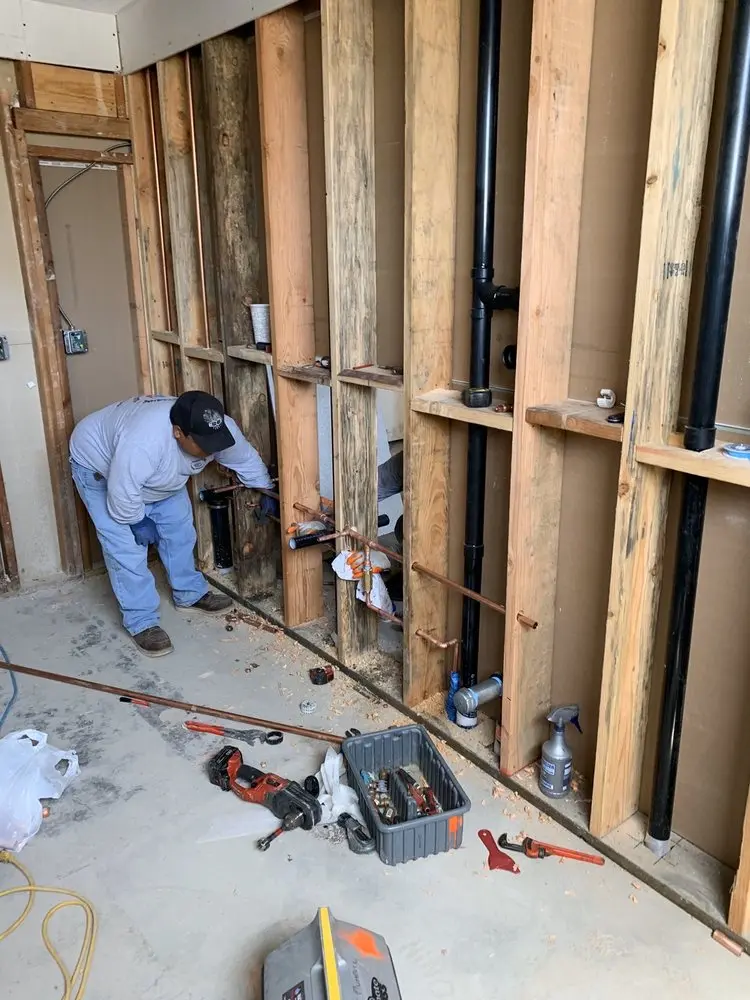 Commercial rough-in plumbing for Gas Line Repair in Sodom
